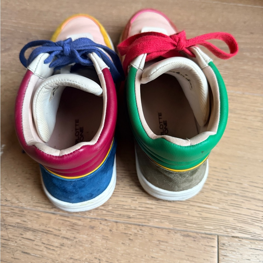 Charlotte Stone Multicolor High-Top Sneakers - Picture 4 of 5